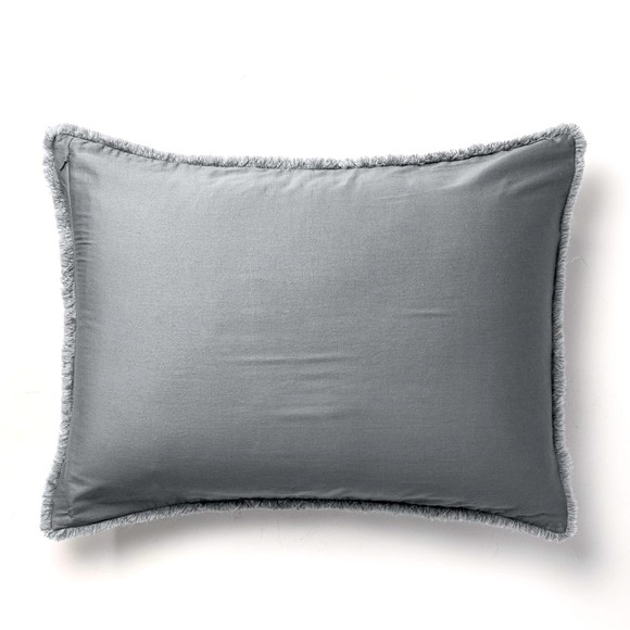 Casaluna Bedding Nwot 2 Casaluna Pillow Shams Dark Gray Queen